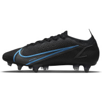 Nike Mercurial Vapor 14 Elite Iron Button Football Boots Black Blue