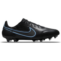 Nike Tiempo Legend 9 Elite Voetbalschoenen Gras (FG) Zwart Blauw