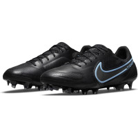 Nike Tiempo Legend 9 Elite Voetbalschoenen Gras (FG) Zwart Blauw