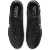 Nike Tiempo Legend 9 Elite Voetbalschoenen Gras (FG) Zwart Blauw