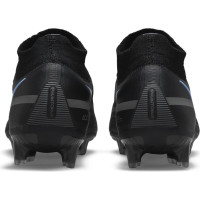 Nike Phantom GT 2 Elite Football Boots Grass with Collar Black Dark Grey