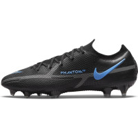 Nike Phantom GT 2 Elite Voetbalschoenen Gras Zwart Blauw