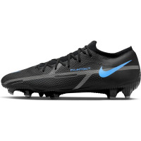 Nike Phantom GT 2 Pro Grass Football Shoes (FG) Dark Grey Black - KNVBshop.nl