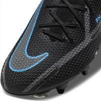 Nike Phantom GT 2 Elite Voetbalschoenen met Ijzeren Nop Zwart Donkergrijs