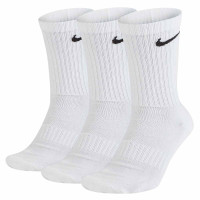 Nike Everyday Cushioned Sportsokken 3 Pack Wit