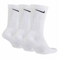 Nike Everyday Cushioned Sports Socks 3 Pack White