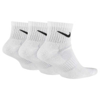 Nike Everyday Sports Socks Cushioned Mid-Height 3-Pack White Black