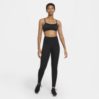 Nike Pro 7-8 Leggings Women Black White Graphic