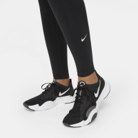 Nike Pro 7-8 Leggings Women Black White Graphic