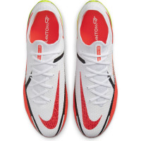 Nike Phantom GT 2 Elite Artificial Grass Football Boots (AG) White Red Yellow