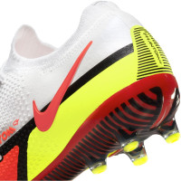 Nike Phantom GT 2 Elite Kunstgras Voetbalschoenen (AG) Wit Rood Geel