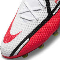 Nike Phantom GT 2 Elite DF Kunstgras Voetbalschoenen (AG) Wit Rood Geel