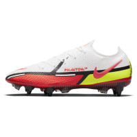 Nike Phantom GT 2 Elite Soft-Ground Football Boots (SG) Anti-Clog White Red Yellow