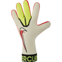 Nike Mercurial Goalkeeper Gloves Touch Elite White Yellow Red