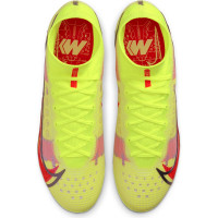 Nike Mercurial Superfly 8 Elite Kunstgras Voetbalschoenen (AG) Geel Rood Zwart