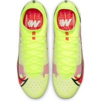 Nike Mercurial Superfly 8 Elite Gras Voetbalschoenen (FG) Geel Rood Zwart