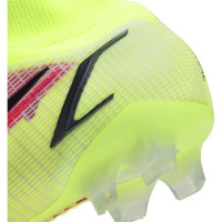 Nike Mercurial Superfly 8 Elite Gras Voetbalschoenen (FG) Geel Rood Zwart