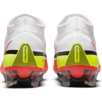 Nike Phantom GT 2 Elite DF Voetbalschoenen (FG) Wit Rood Geel