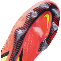 Nike Phantom GT 2 Elite DF Voetbalschoenen (FG) Wit Rood Geel