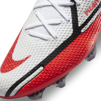 Nike Phantom GT Elite Voetbalschoenen Gras (FG) Wit Rood Geel Zwart