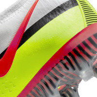 Nike Phantom GT Elite Voetbalschoenen Gras (FG) Wit Rood Geel Zwart