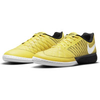 Nike LunarGato II Indoor Football Boots White Yellow Black - KNVBshop.nl