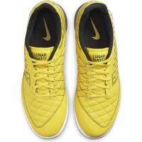 Nike LunarGato II Indoor Football Boots White Yellow Black - KNVBshop.nl