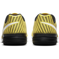 Nike LunarGato II Indoor Football Boots White Yellow Black - KNVBshop.nl