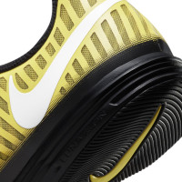 Nike LunarGato II Indoor Football Boots White Yellow Black - KNVBshop.nl