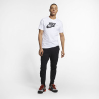 Nike NSW Icon Futura T-Shirt White Black