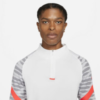 Nike Tracksuit Strike 21 White Black Bright Red