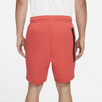 Nike Tech Fleece Shorts Light Red Black