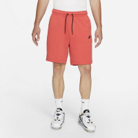 Nike Tech Fleece Shorts Light Red Black