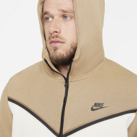 Nike Vest Tech Fleece Lichtbruin Wit Zwart