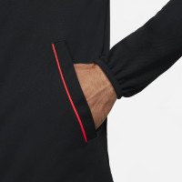 Nike Academy Tracksuit Black Bright Red