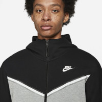 Nike Tech Fleece Tracksuit Black Grey