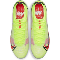 Nike Mercurial Vapor 14 Elite Ijzeren-Nop Voetbalschoenen (SG) Anti-Clog Geel Rood Zwart