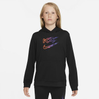 Nike KM Dri-Fit Tracksuit Kids Black Purple Orange