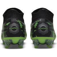 Nike Phantom GT2 Elite DF Grass Football Shoes (FG) Grey Black Green - KNVBshop.nl