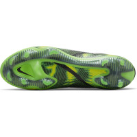 Nike Phantom GT2 Elite DF Grass Football Shoes (FG) Grey Black Green - KNVBshop.nl