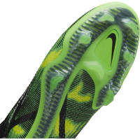 Nike Phantom GT2 Elite DF Grass Football Shoes (FG) Grey Black Green - KNVBshop.nl