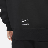Nike Sportswear Hoodie Swoosh Zwart Wit