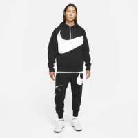 Nike Sportswear Hoodie Swoosh Zwart Wit