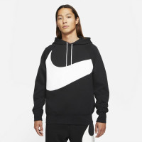 Nike Sportswear Hoodie Swoosh Zwart Wit