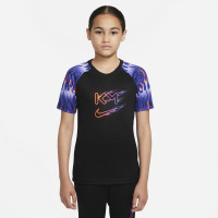 Nike KM Training Shirt Kids Black Bright Red