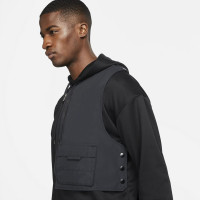 Nike F.C. Utility Hoodie Zwart Zilver