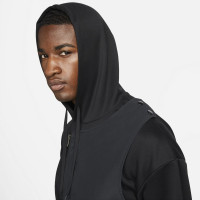 Nike F.C. Utility Hoodie Zwart Zilver