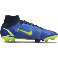 Nike Mercurial Superfly 8 Elite Gras Voetbalschoenen (FG) Geel Blauw Zwart - KNVBshop.nl