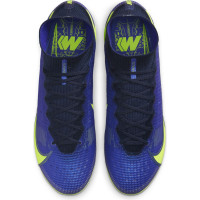 Nike Mercurial Superfly 8 Elite Gras Voetbalschoenen (FG) Geel Blauw Zwart - KNVBshop.nl