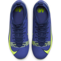 Nike Mercurial Superfly 8 Academy Grass /Artificial Turf Football Shoes (MG) Kids Blue Purple Black Yellow - KNVBshop.nl